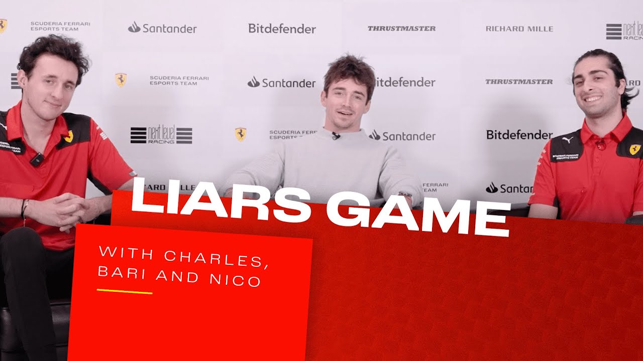 Leclerc and our F1 Esports drivers take on LIES!