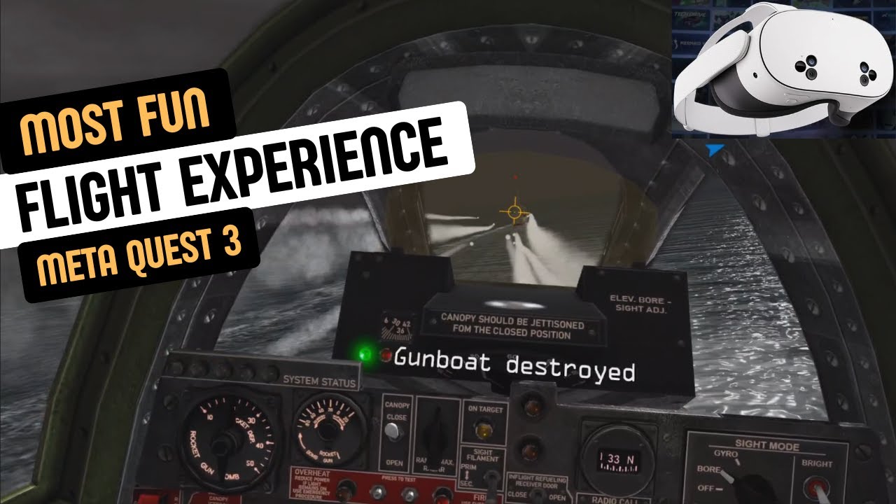Dawn of Jets: Quest 3’s Most Fun Flight Experience Yet!
