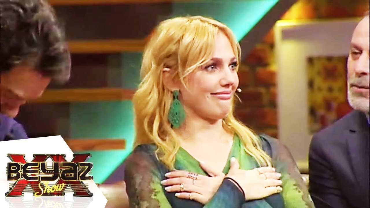 Beyaz'dan Meryem Uzerli'ye Tehlikeli Dokunuş - Beyaz Show