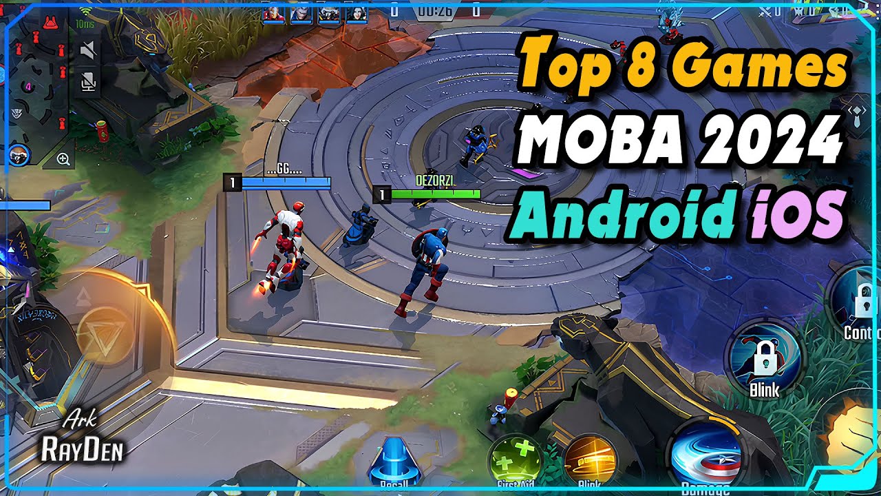Top 8 MOBA Games for Android & iOS 2024