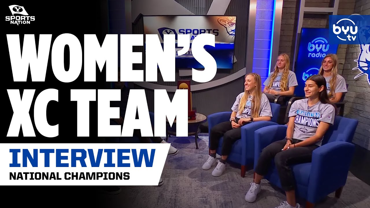 BYU Women's Cross Country Team walk through the emotions of being National Champions.
