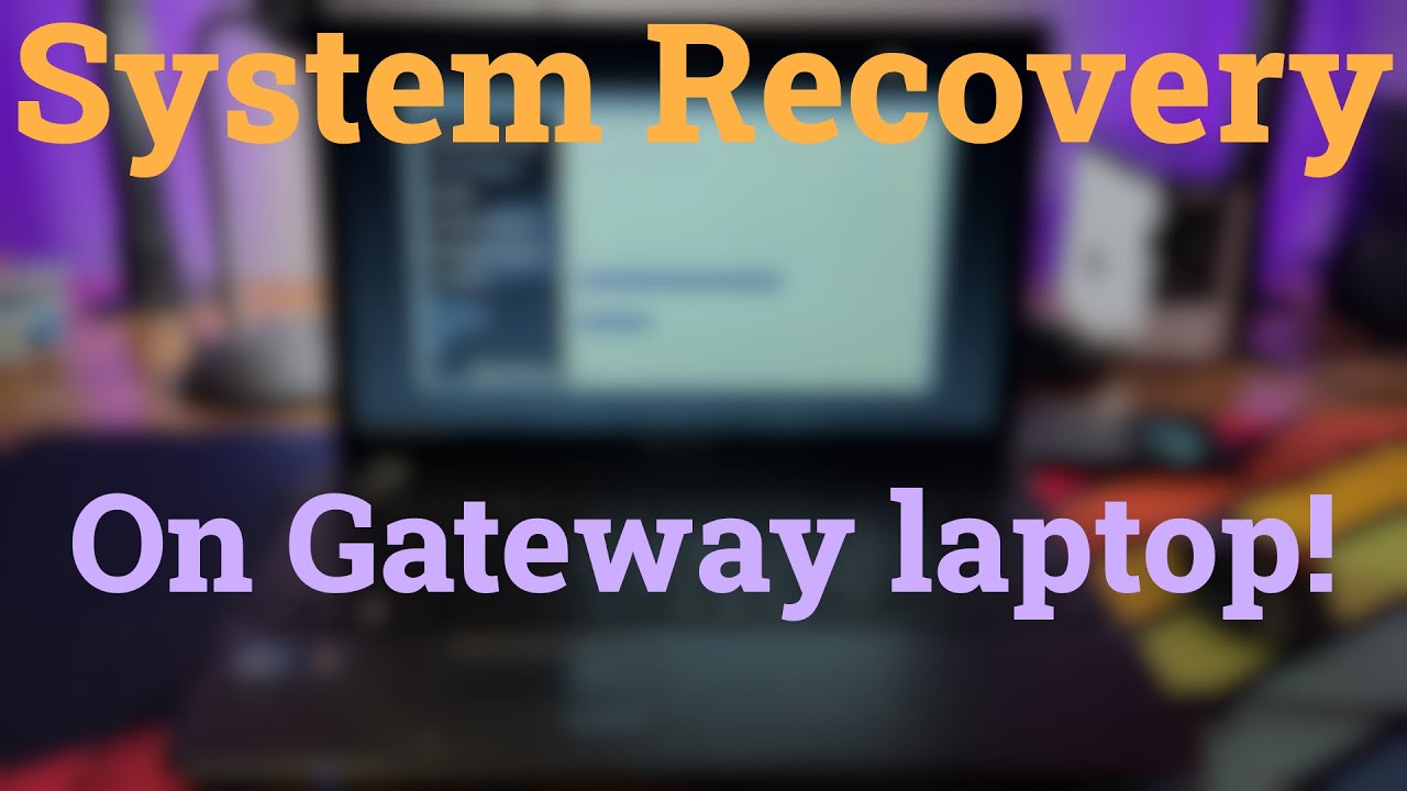 Восстановление системы Gateway NV57H