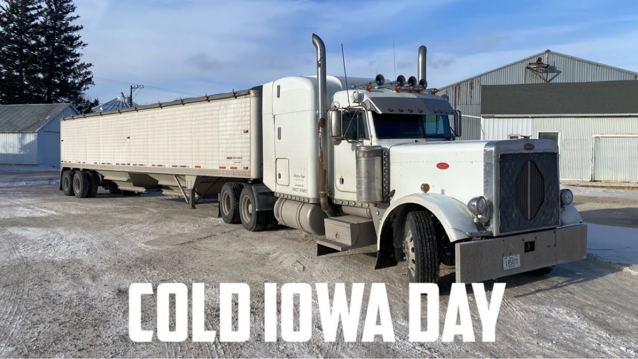Cold Iowa Day (Hopper Bottom Trucking)