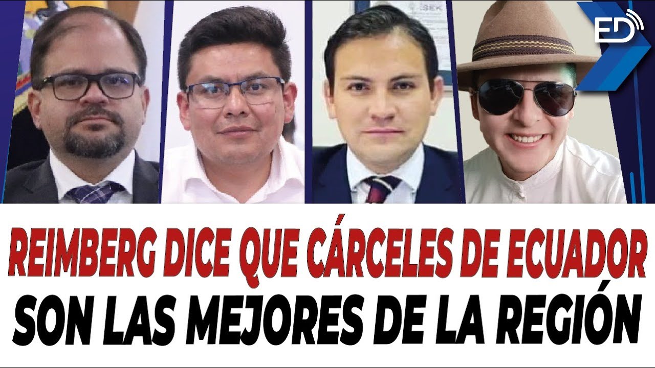 🔴 EN VIVO 🔴 Reimberg dice que cárceles de Ecuador son las mejores de la región | 27/01/2026