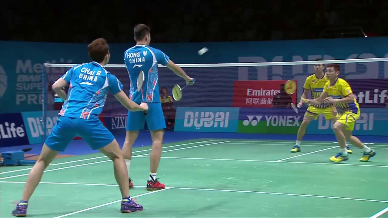Dubai World Superseries Finals 2016 | Badminton SF2 M5-MD Chai/Hong vs Goh/Tan