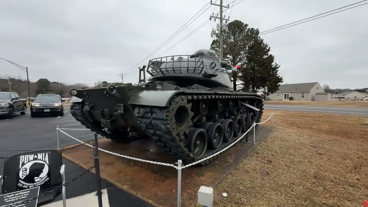 It’s not a M60, It’s a M48 Tank