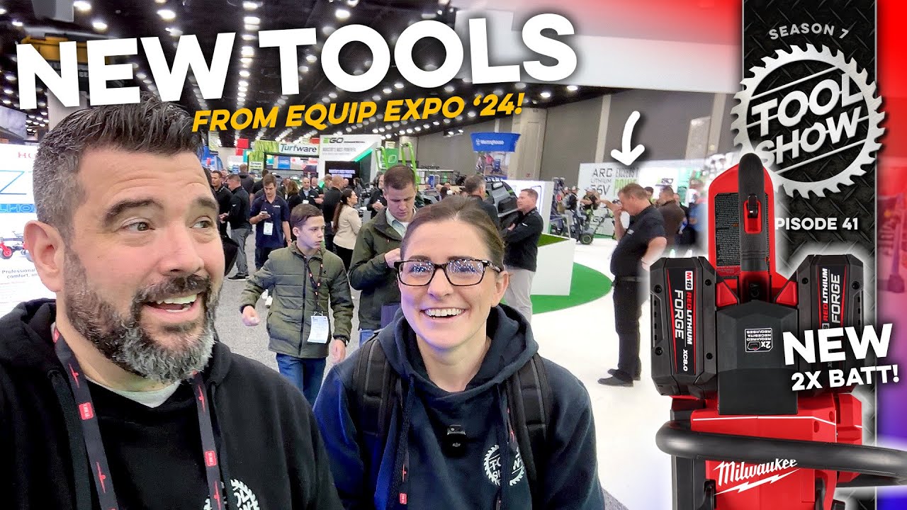 НОВЫЕ электроинструменты с выставки EQUIP EXPO 2024! Milwaukee, EGO, Greenworks, STIHL, Toro и др...