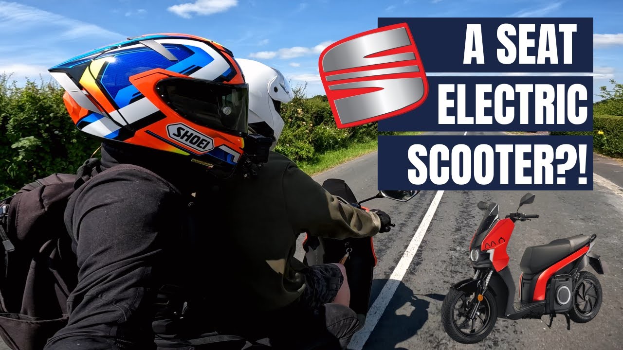 SEAT MO ELECTRIC SCOOTER // First (Pillion) Ride Impressions!⚡️