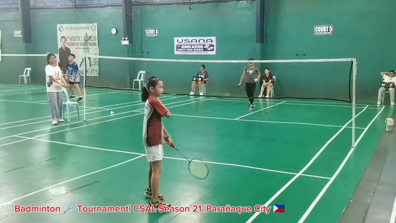  🏸 Tournament |Girls Singles |10U✨Game 1| Parañaque City 🇵🇭