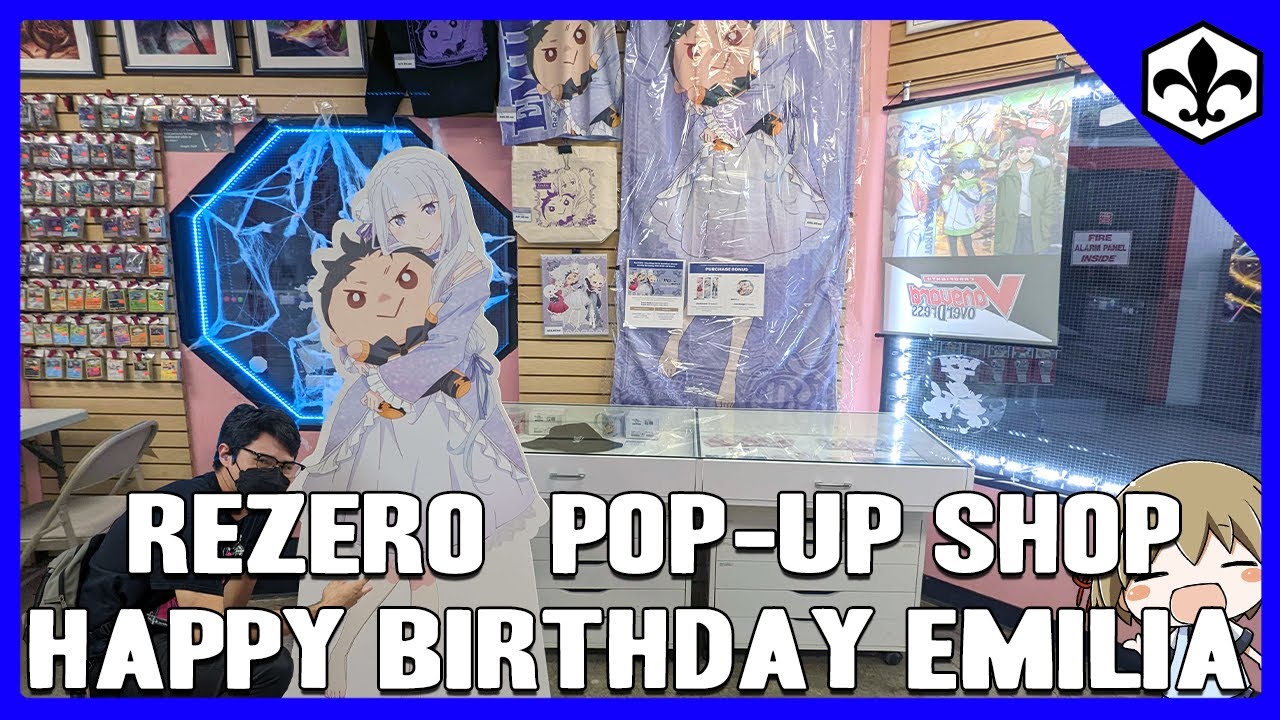 Re:Zero Happy Birthday Emilia Pop Up Shop!