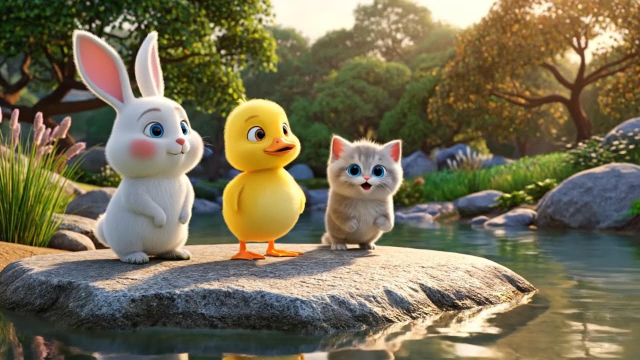🐰🐥Roro, Dodo, and Kiki’s Big Forest Adventure: Chirp the Cricket and the Magic Violin