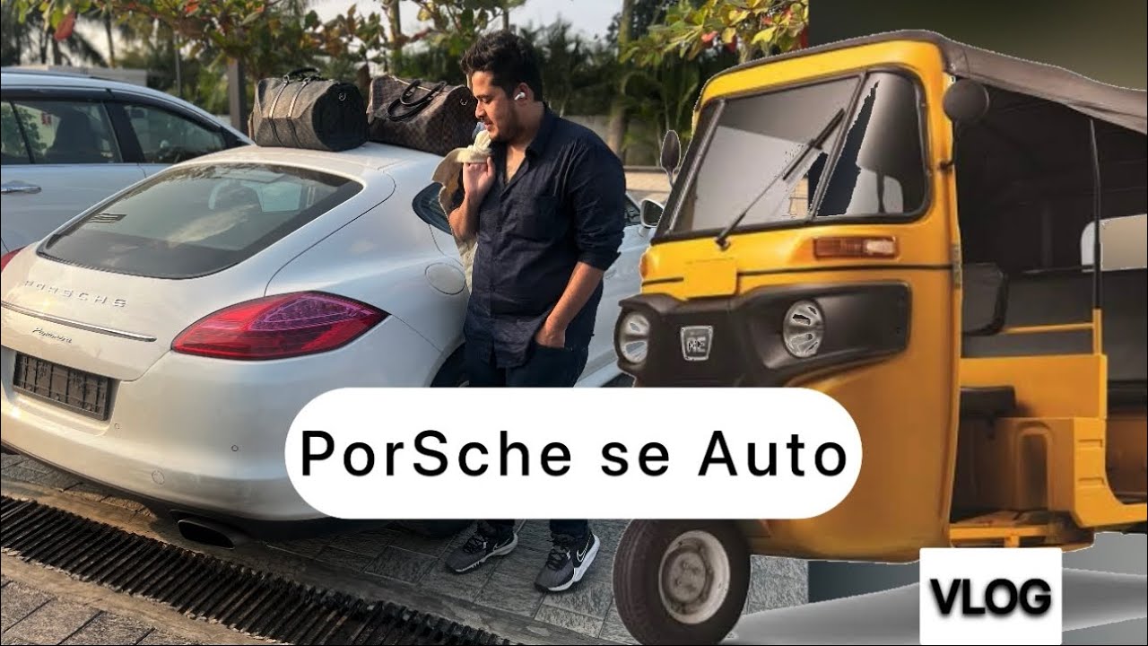 Porsche se Auto main #mumbai #vlog