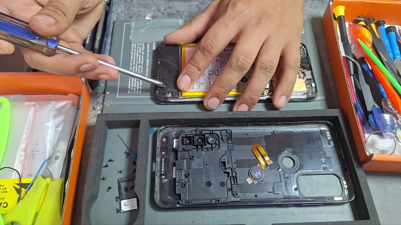 Motorola moto G pure cambio de pantalla 
