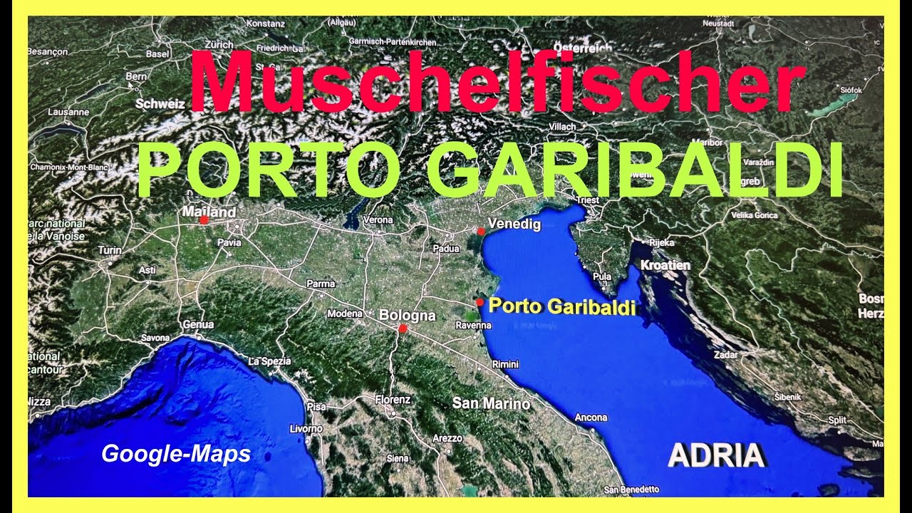 Muschelfischer in  Porto Garibaldi