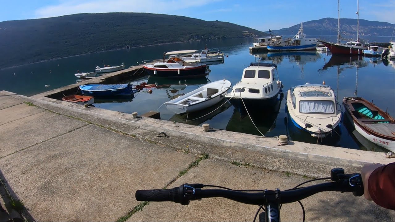 Cycling from Portonovi to Igalo (Herceg Novi, Montenegro) | GoPro Bike Ride