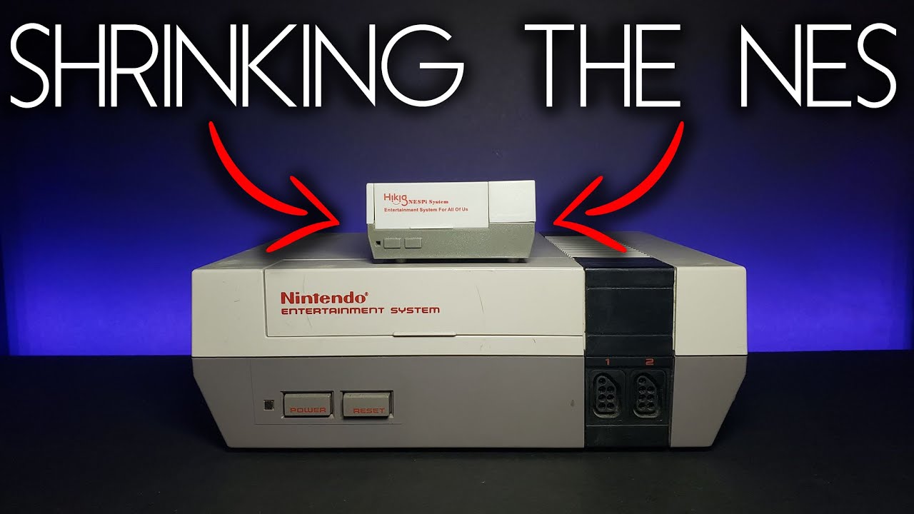 I Shrunk The NES! | Turning A Retro Console Modern with the Raspberry Pi | Build N' Review