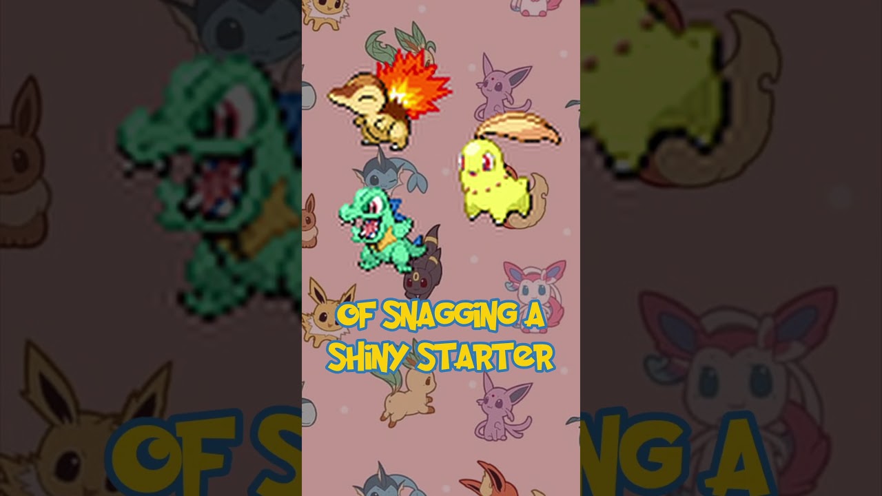 How To Get A Shiny Starter In Heart Gold And Soul Silver
