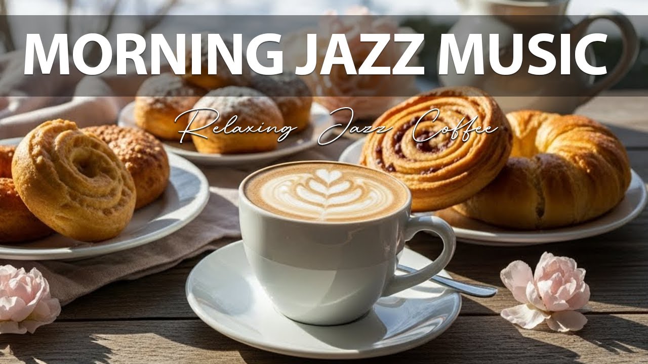 Morning Jazz Music ☕ Relaxing Jazz Music instrumental for Studying , Great Moods & Happy Moods