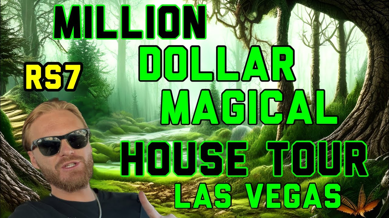 MILLION DOLLAR MAGICAL HOUSE TOUR | LAS VEGAS - RS7
