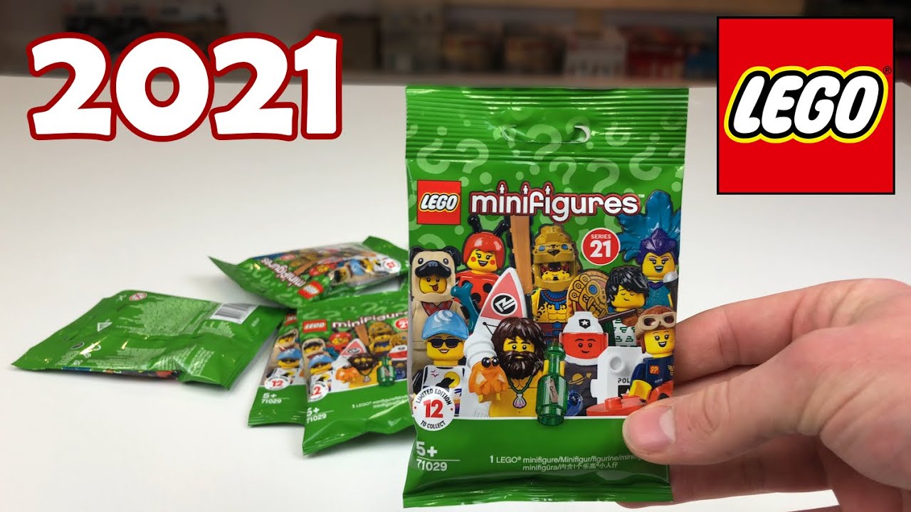 NEU 2021!! Lego Minifiguren Serie 21 Unboxing (10x 71029)