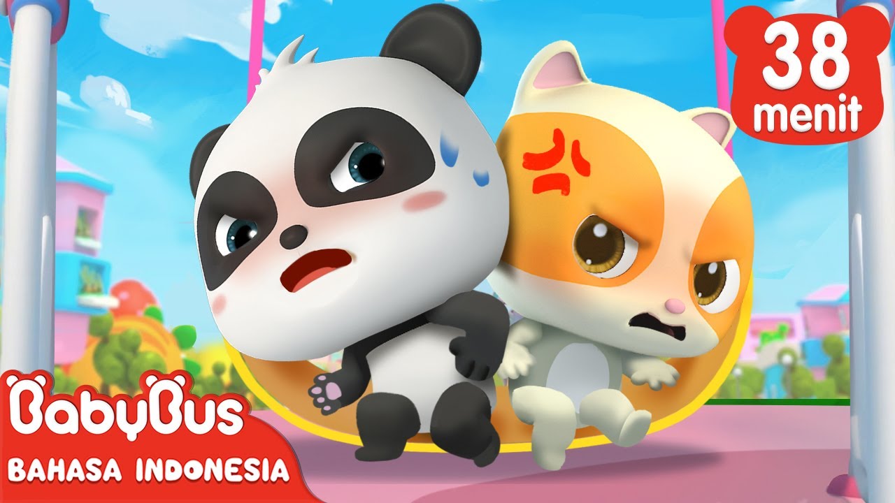 Kami Adalah Anak Yang Sopan, Ayo Kita Mengantri Bersama! | Kartun Anak | BabyBus Bahasa Indonesia