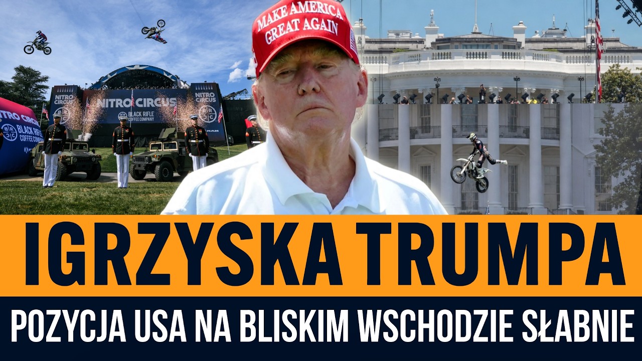 IGRZYSKA TRUMPA! Koniec dominacji USA na Bliskim Wschodzie? - Dr Mateusz Piotrowski