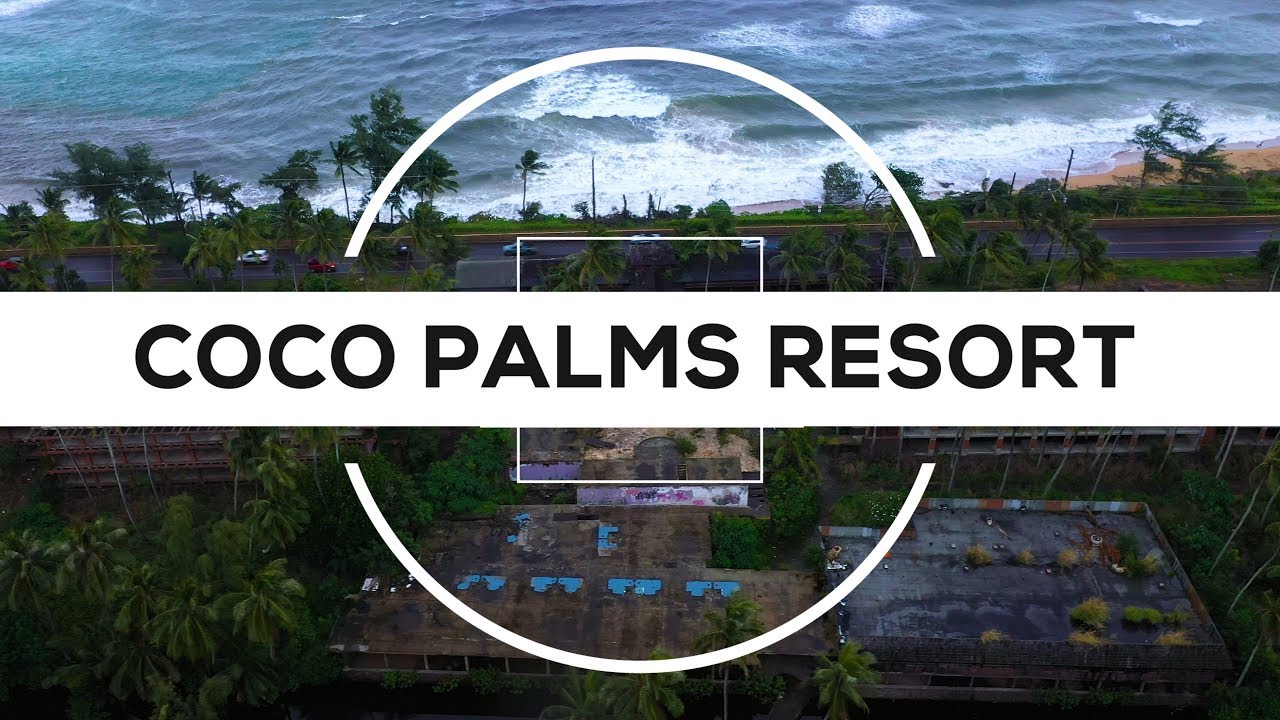 Iconic Coco Palms Resort - Famous Hollywood Destination | 4K drone footage