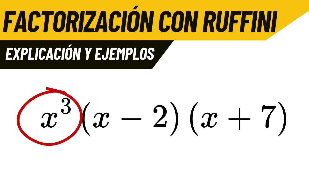Factoriza polinomios ASÍ para no equivocarte