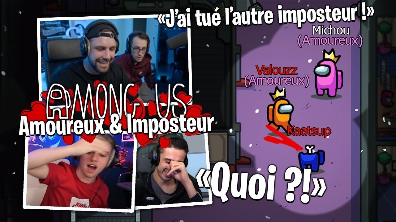 Je trahi mon pote Imposteur car je suis amoureux d'un Crewmate sur Among us !