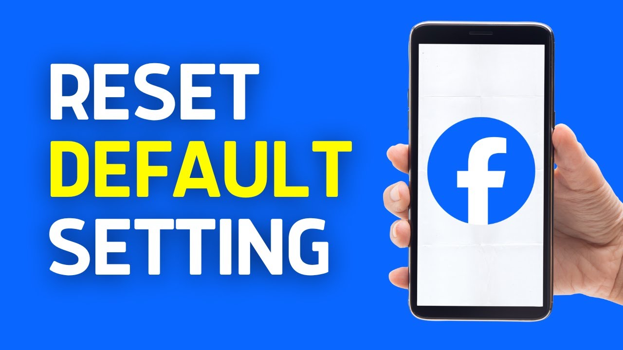 How to Reset Facebook default setting 2024 | Full Guide