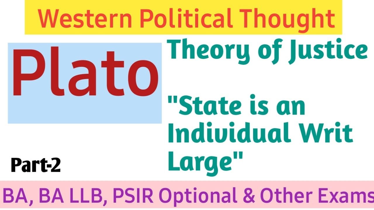 Critically Examine Plato’s Theory of Justice || Plato's Political Philosophy  || Deepika