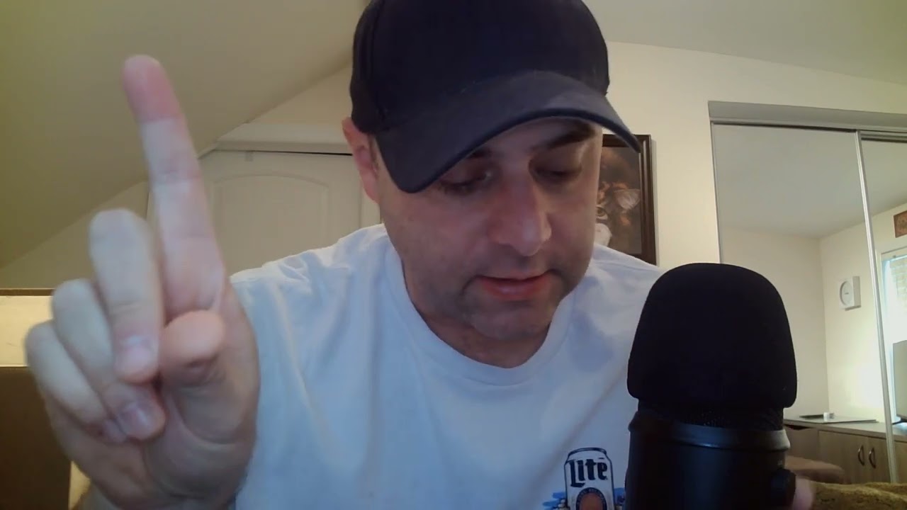 ASMR Request Hand Sounds Hand Motions and Gum Chewing