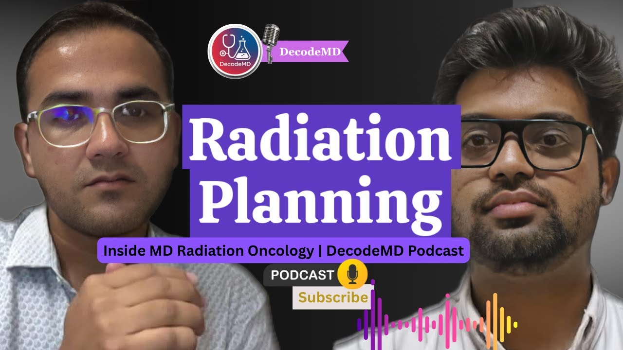 MD Radiation Oncology: Residency Life, Scope, Salary & Future | DecodeMD Podcast #decodemd #podcast