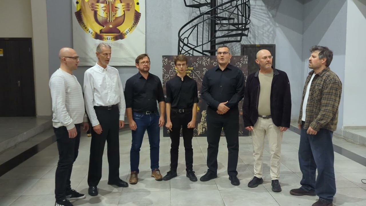 Ensemble Marani - Jvari Tsinasa - Georgian Folk Song