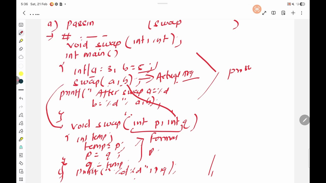 PASS BY VALUE AND PASS BY REFERENCE  || CONCEPT OF POINTER 