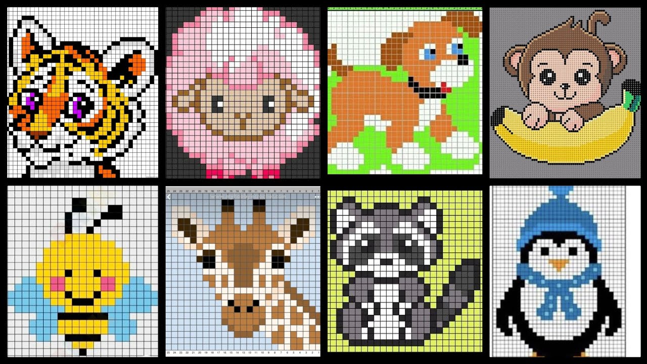 Attractive Cross stitch graphic design ideas//countable cross stitches design