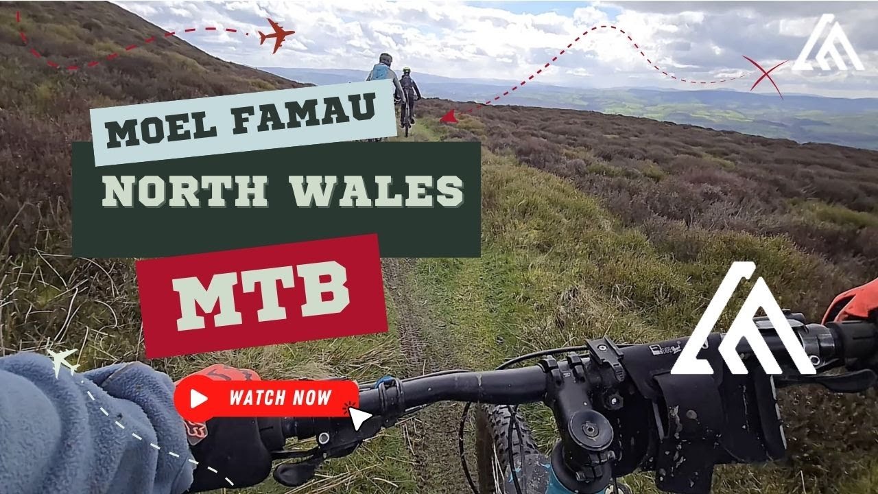 Mountain Biking North Wales - Moel Famau descent
