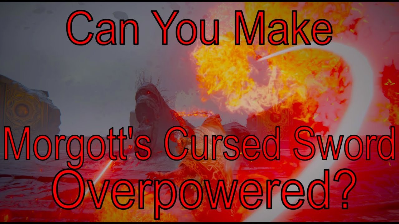 Morgott's Cursed Sword with Offhand Reduvia Optimized PvP Build for Elden Ring Patch 1.09.1