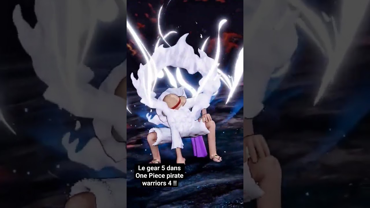 Luffy GEAR 5 trailer gameplay one piece pirate warriors 4 !!