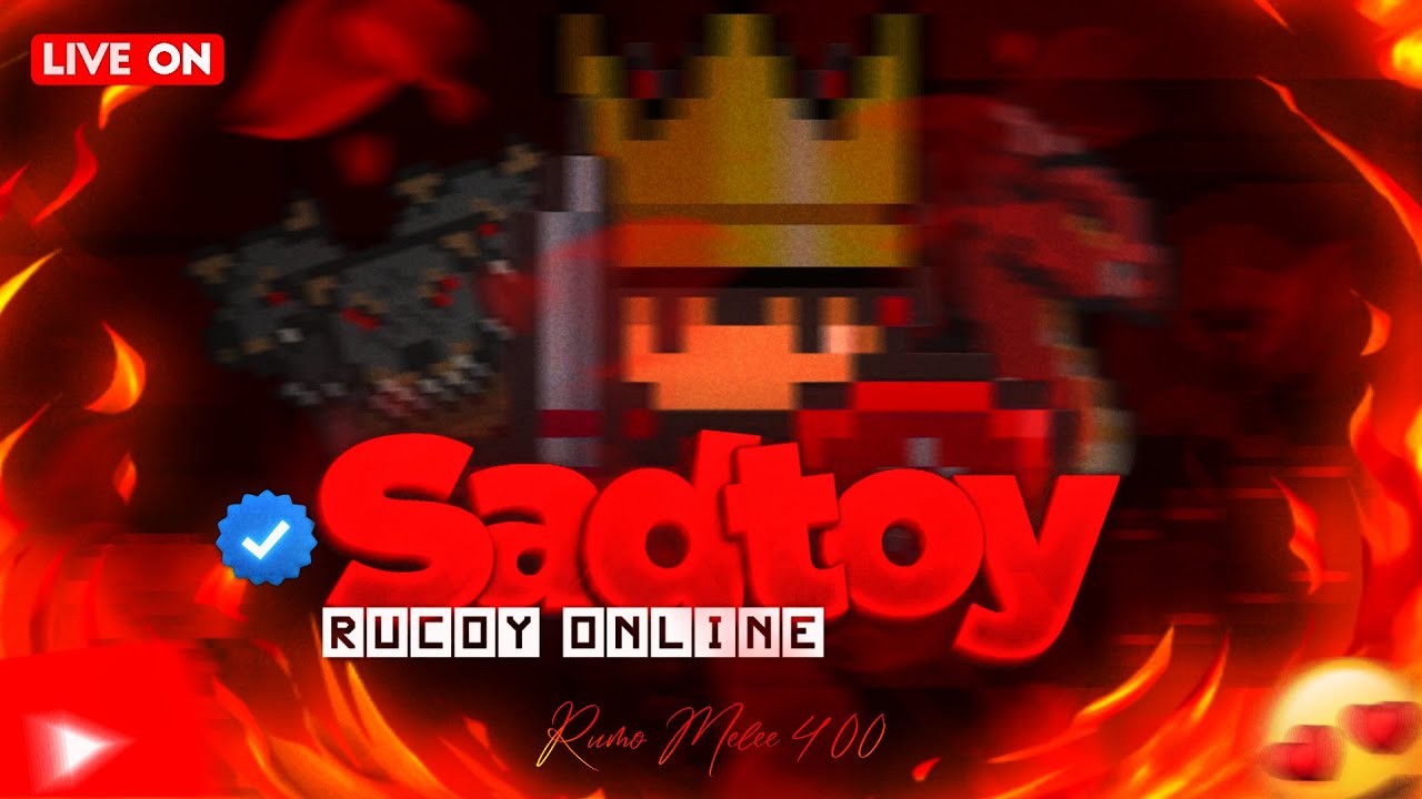 RUCOY ONLINE RUMO MELEE 400 LIVE ON(E PROJETO NOVO)!! #24🔥👀