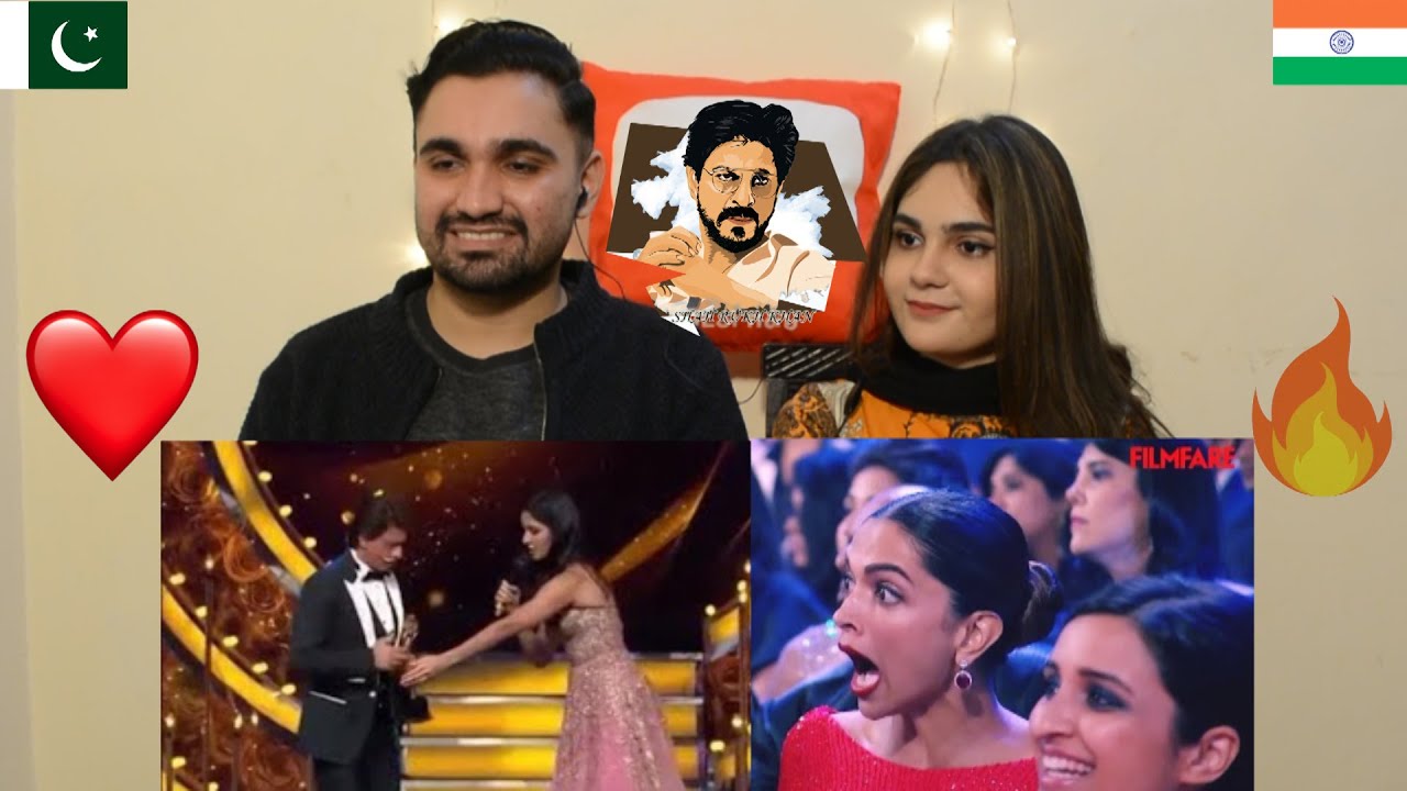 Pakistani reaction to Shahrukh Khan Funny Hosting in Bollywood Award Show Function | Desi H&D Reacts