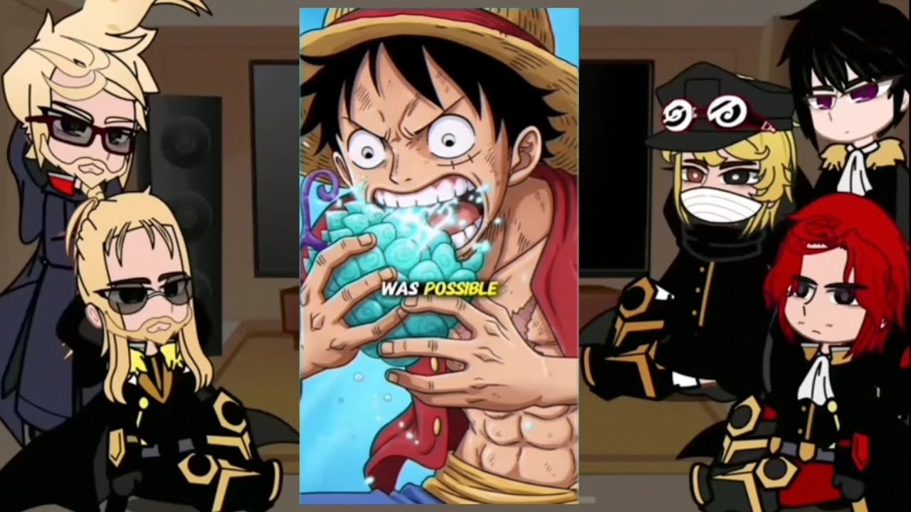Луффи из One Piece был вынужден съесть свой второй дьявольский фрукт [] Gacha React 🇯🇵🎌