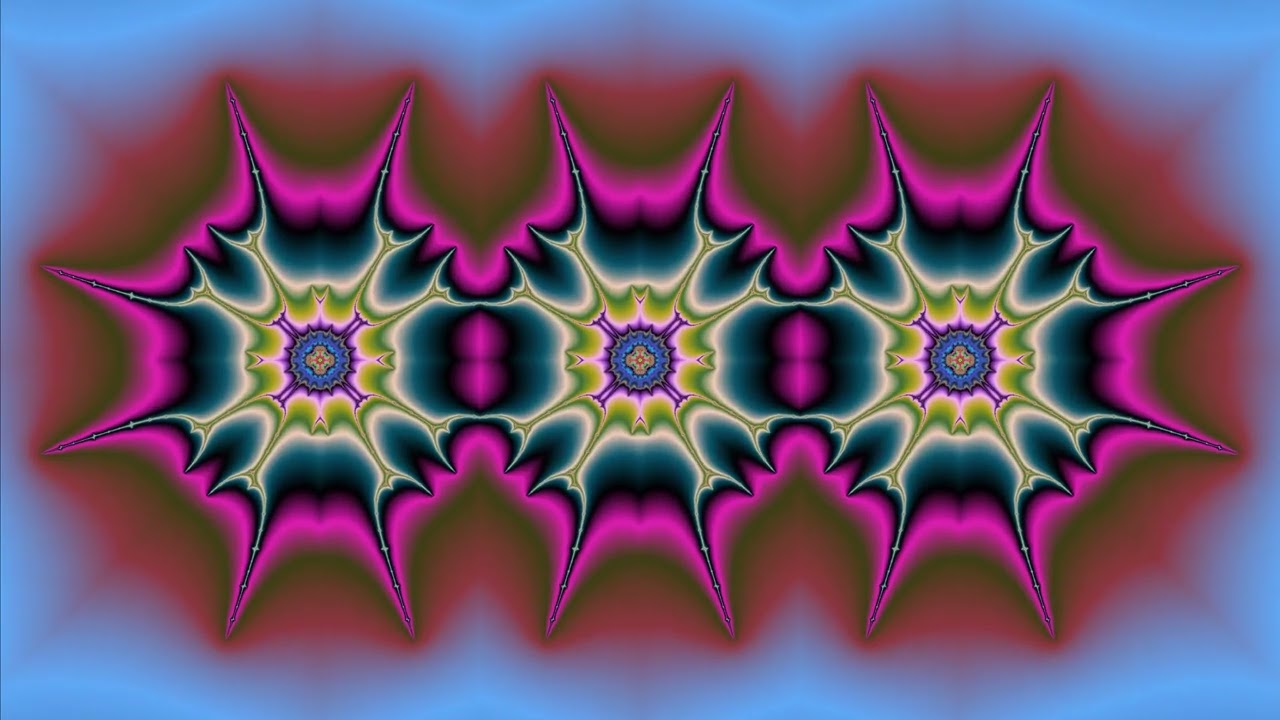 Hypnotic Fractal Kaleidoscopes 90 mins