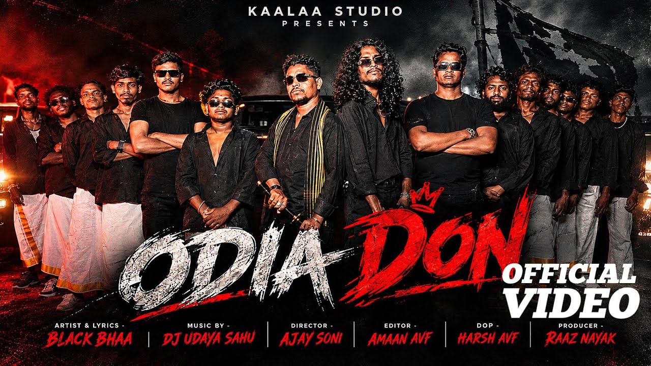 Black Bhaa - Odia Don (Official Music Video) @djudayasahu 