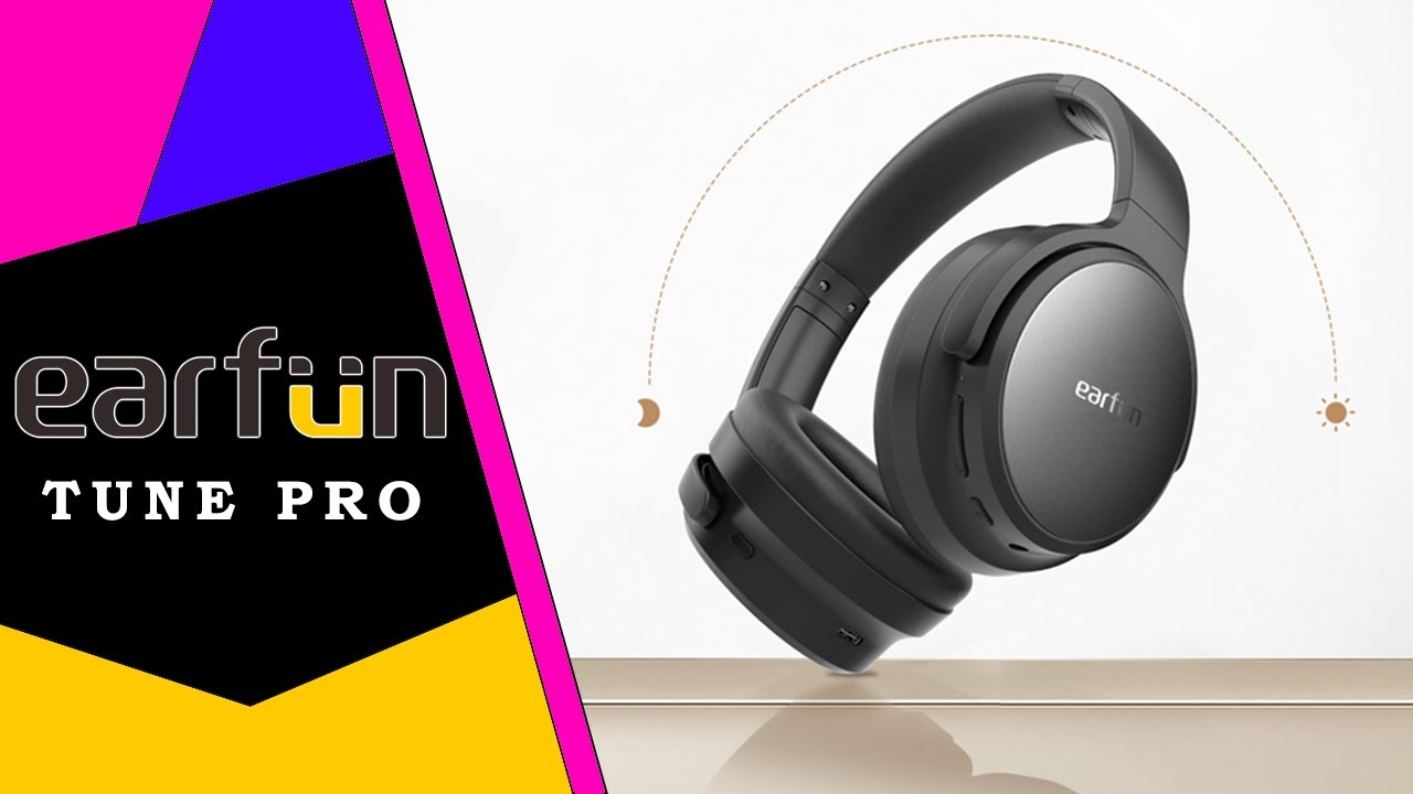 Earfun Tune Pro 🎧  40mm + 10mm w słuchawkach z ANC / Recenzja 4K