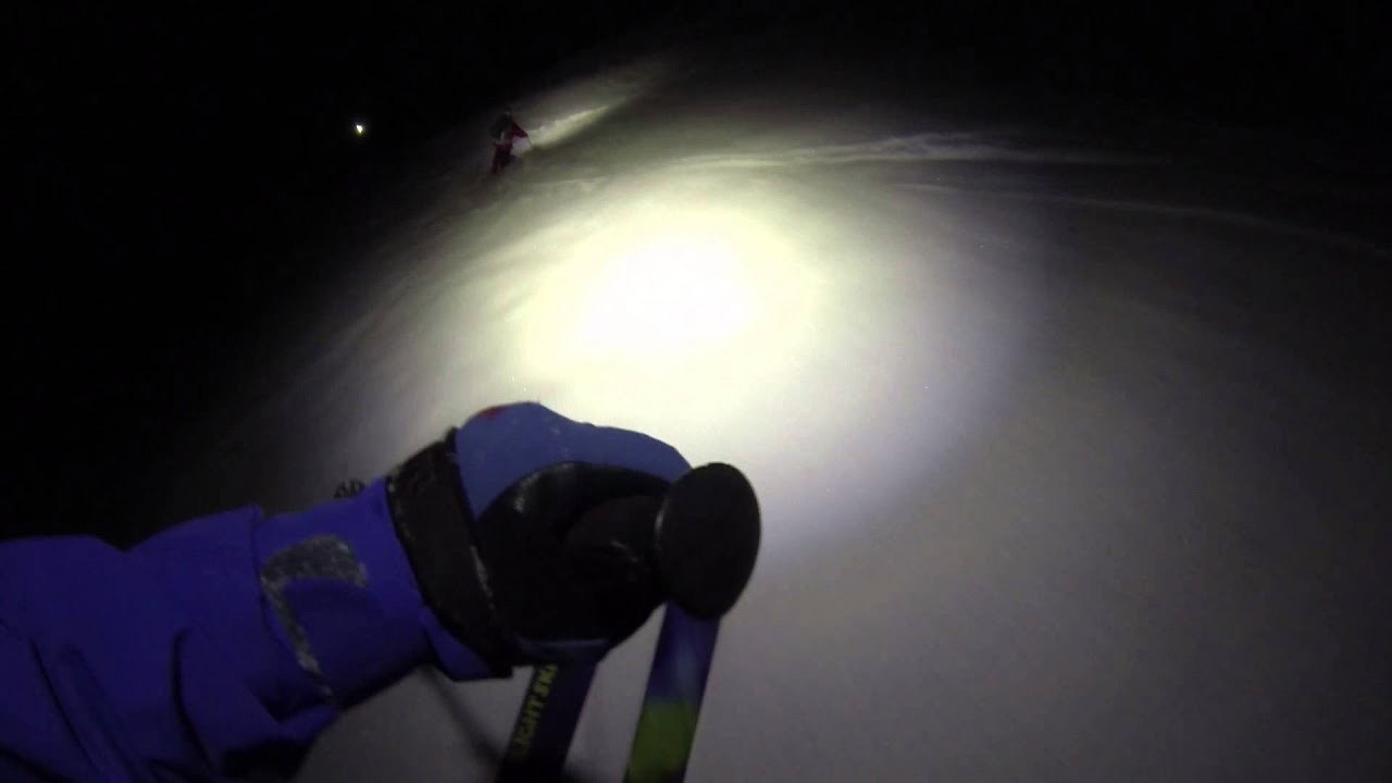 Bright as Day 6000 used for skiing
