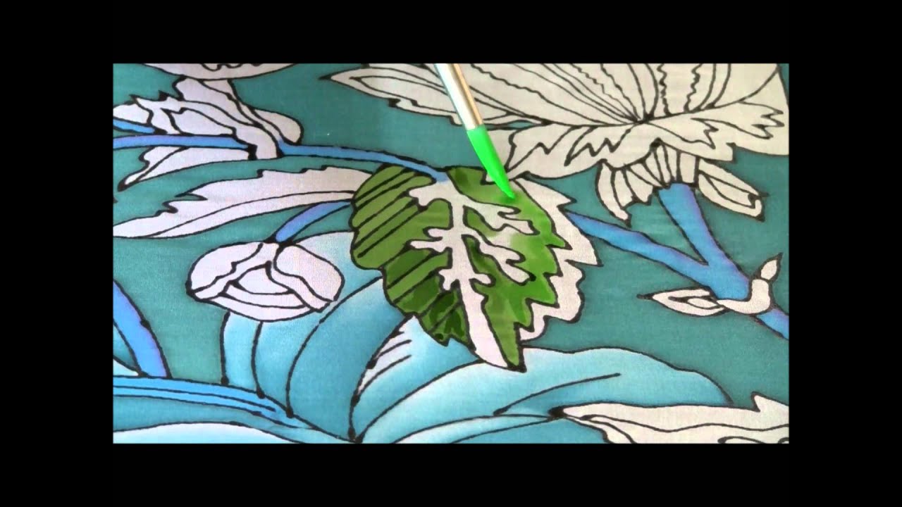 Silk painting 2