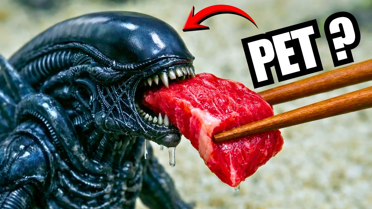 I Simulated a Xenomorph Growing Up in Real Life...