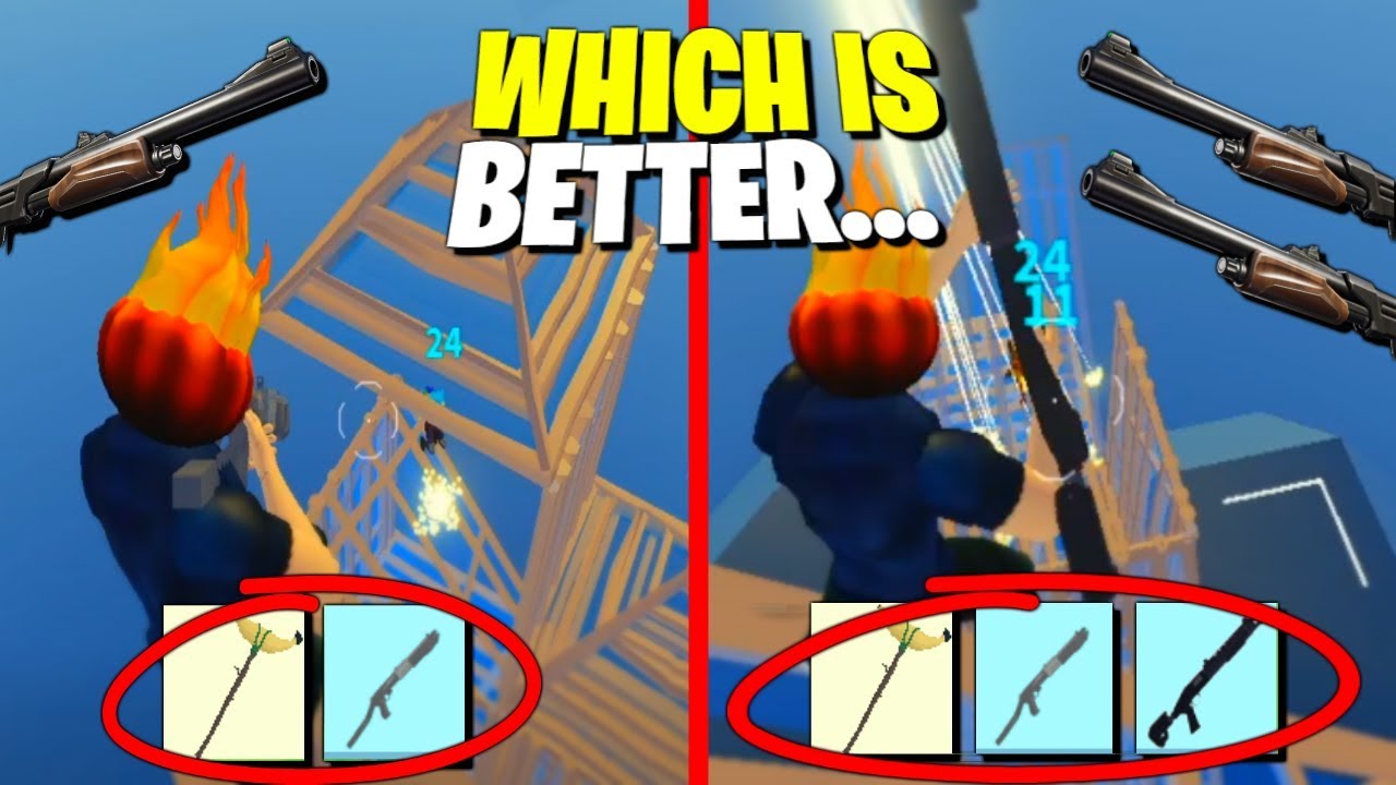 DOUBLE PUMP VS 1 PUMP In Strucid... Which Is Better? (Roblox)