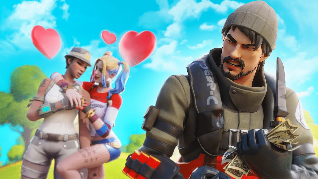 Я украл девушку этого парня в Fortnite